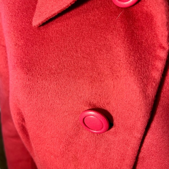 Rabbit, new wool, and cashgora Escada 3/4 length coat - Picture 7 of 12